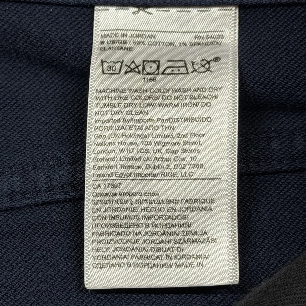 Lot Of 2 Banana Republic Travelers 32x32 Slim Fit 1 Navy 1 Khaki  5Pocket Pants